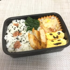 ハロウィンのキャラ弁！ミニーちゃんおばけ